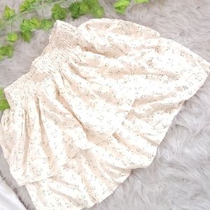 Mini flare out skirt